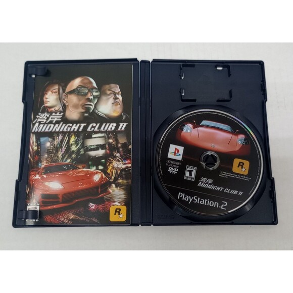 PS2 Midnight Club II Sony PlayStation 2 Game Complete w/Disc, Manual & Case - Picture 3 of 3